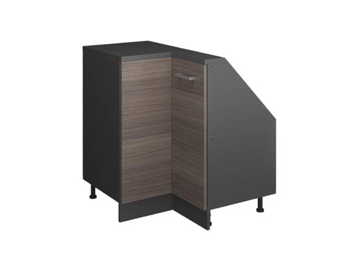 Vicco Dachschrägen-Eckschrank Rion, Edelgrau/Anthrazit