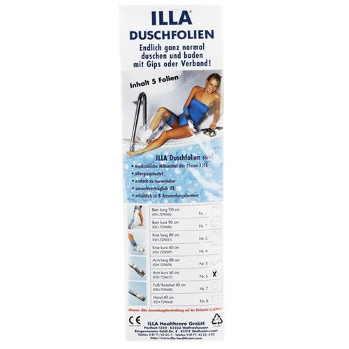 Duschfolien Arm kurz 60 cm 5 St Folie
