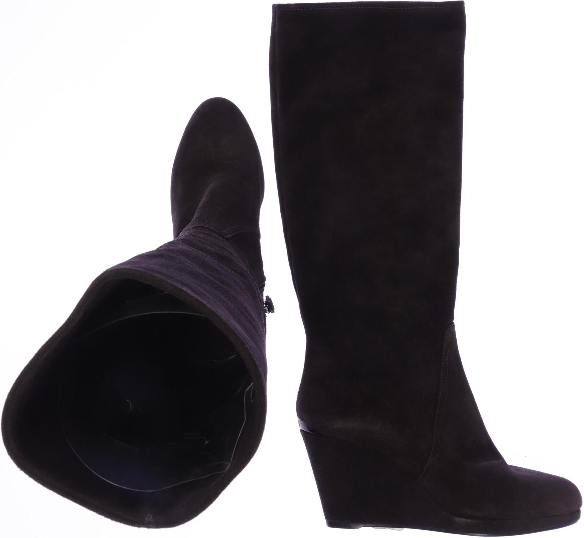 Prada Damen Stiefel, Braun, Gr. EU 37.5, Leder - Second Hand