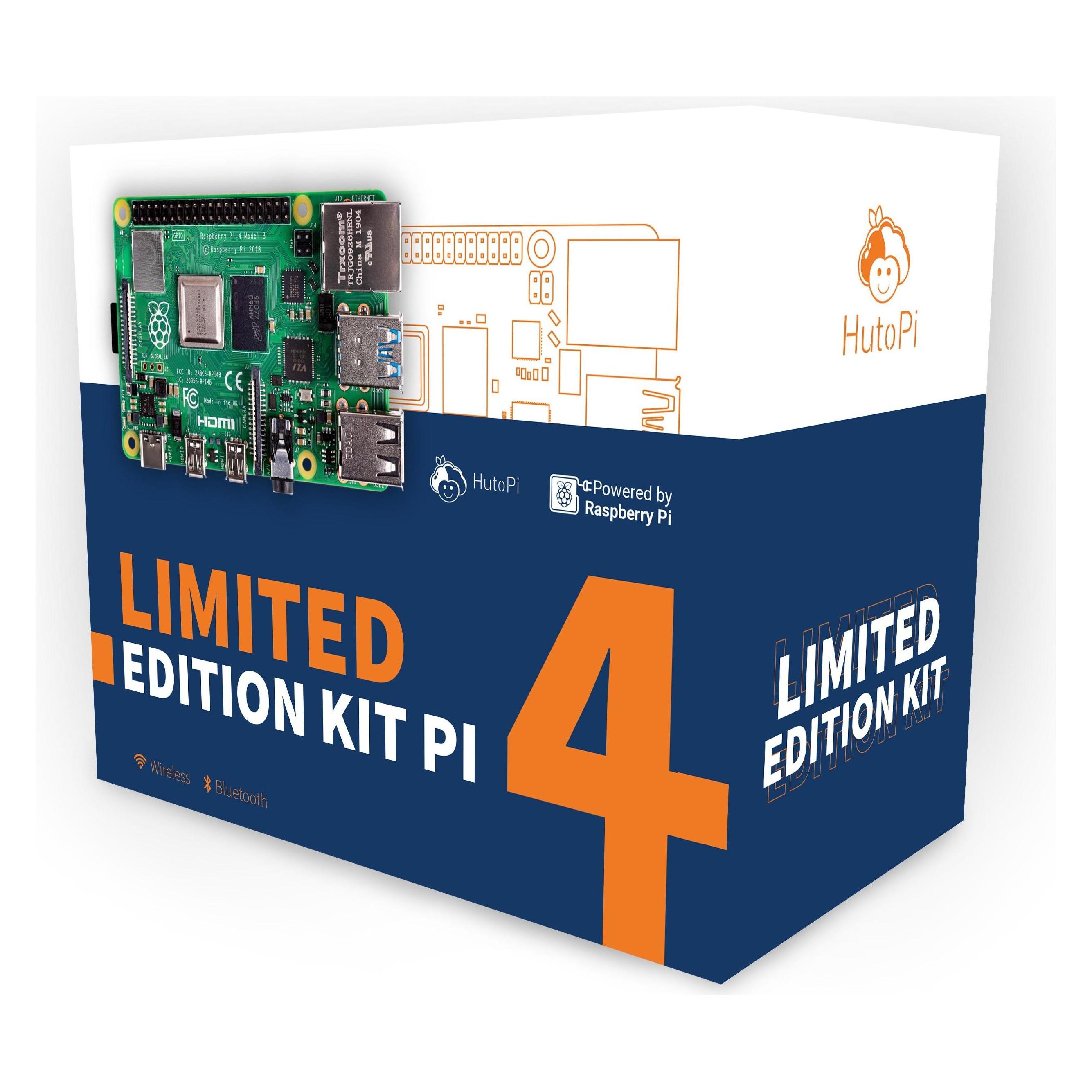 HutoPi Pi 4 2GB Limited Edition Kit (KITPI4-ED-2GB)
