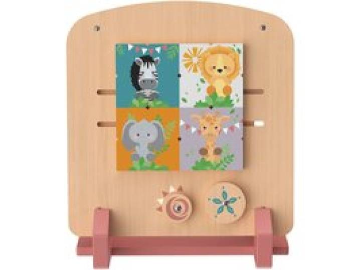 Playtive Jeu mural en bois véritable, 2 pièces (jeu de puzzle)