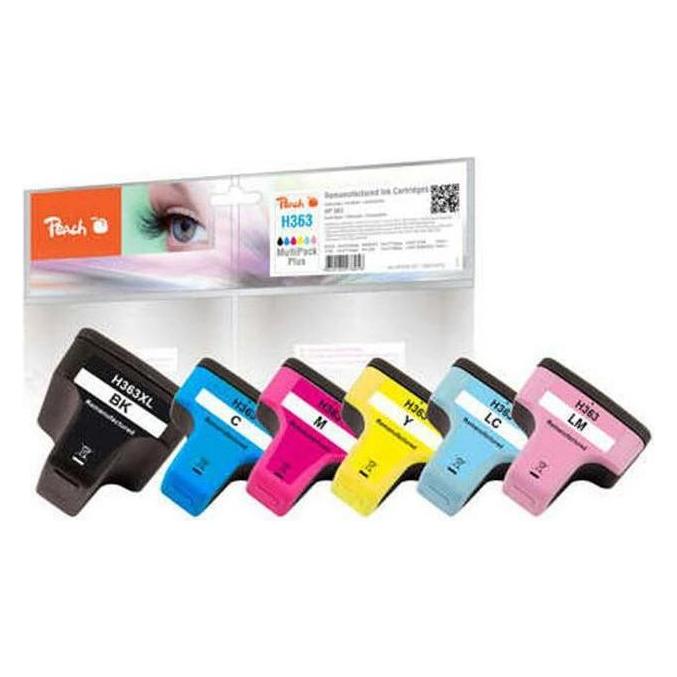 Peach 363 Multipack (BK, C, LC, LM, M, Y) (0F319010)