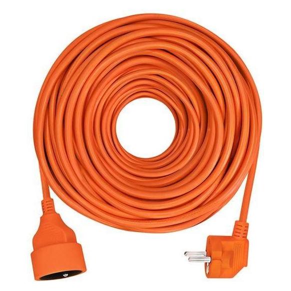 Olight Solight predlžovací prívod - spojka, 1 zásuvka, 20m, 3 x 1,5mm2, oranžová (20 m) (8595092107284)
