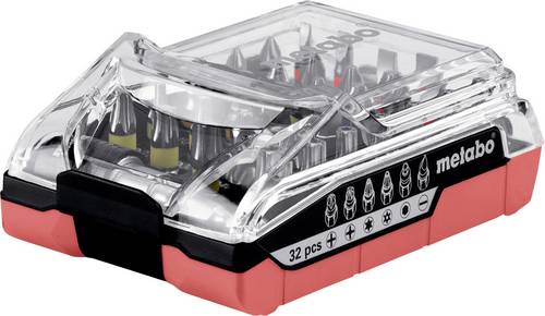 Metabo 626696000 Bit-Set Kreuzschlitz Phillips, Kreuzschlitz Pozidriv, Schlitz, T-Profil
