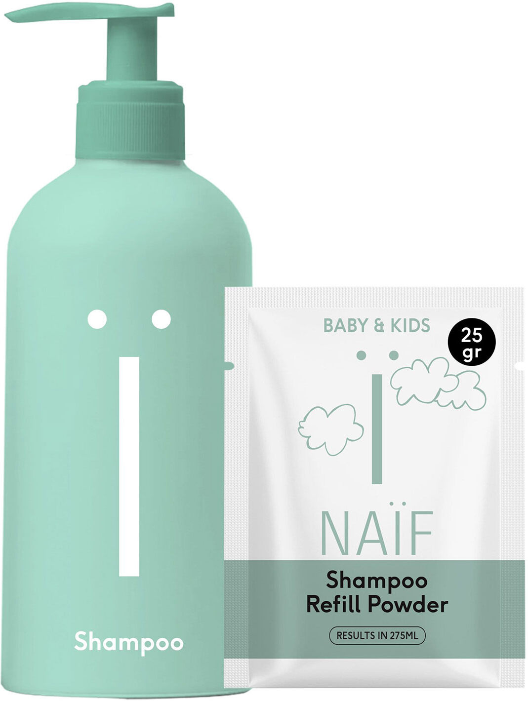 NAIF Baby & Kids Nourishing Shampoo Refill Kit