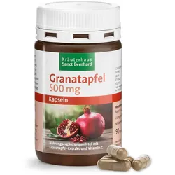Granatapfel-Kapseln 500 mg 90 Kapseln - 56 g