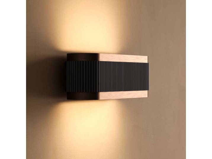 Twist W1 Switch Tune LED-Wandleuchte, roségold - LIGHT-POINT - Flurbereich - Modern - Aluminium - Einflammig