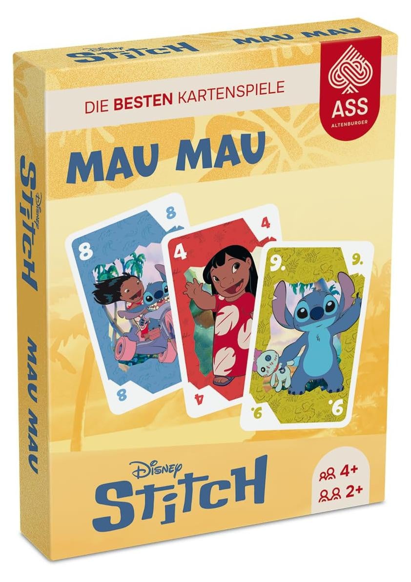 ASS Altenburger Mau Mau Disney Kaartspel voor Kinderen en Families