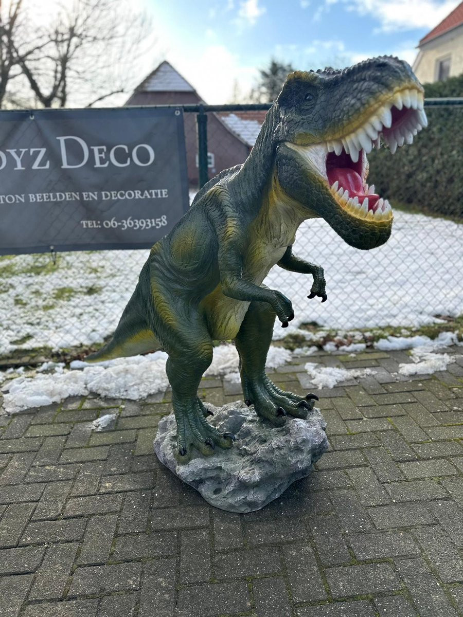 Goodyz Dinosaurus T-rex knuffel uit de Dinosaurus serie, 135 cm hoog