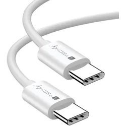 EFB ICOC-MU4-40G240W1 Techly USB4 Gen3 USB-C EPR Kabel 40G 240W 8K zertifiziert 1m weiß ICOCMU440G240W1