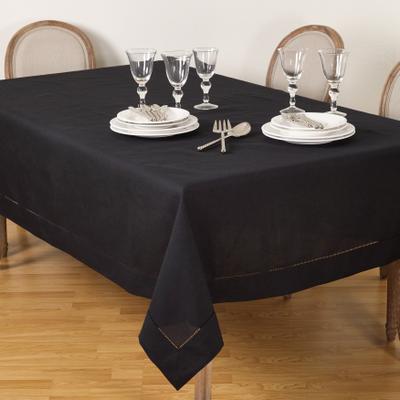 Saro Lifestyle Rochester Collection Hemstitched Tablecloth