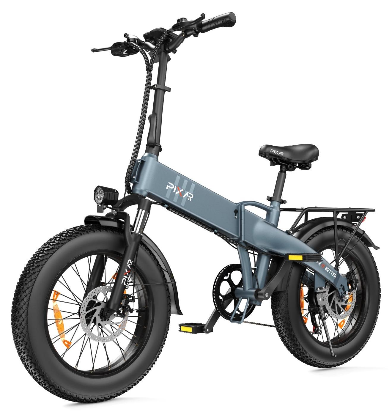 E-Bike Pixar F2 250W 48V15Ah Scheibenbremse - Grau