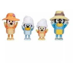 Bluey: Spielset - Familie - 4 Teile
