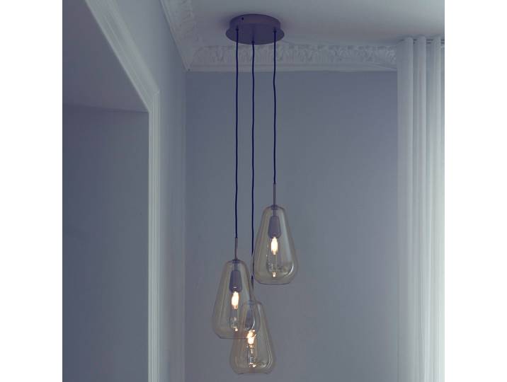Anoli 3 Lustre Or Nordique/Or - Nuura - Salon / séjour - Design - Verre - Multi-ampoules