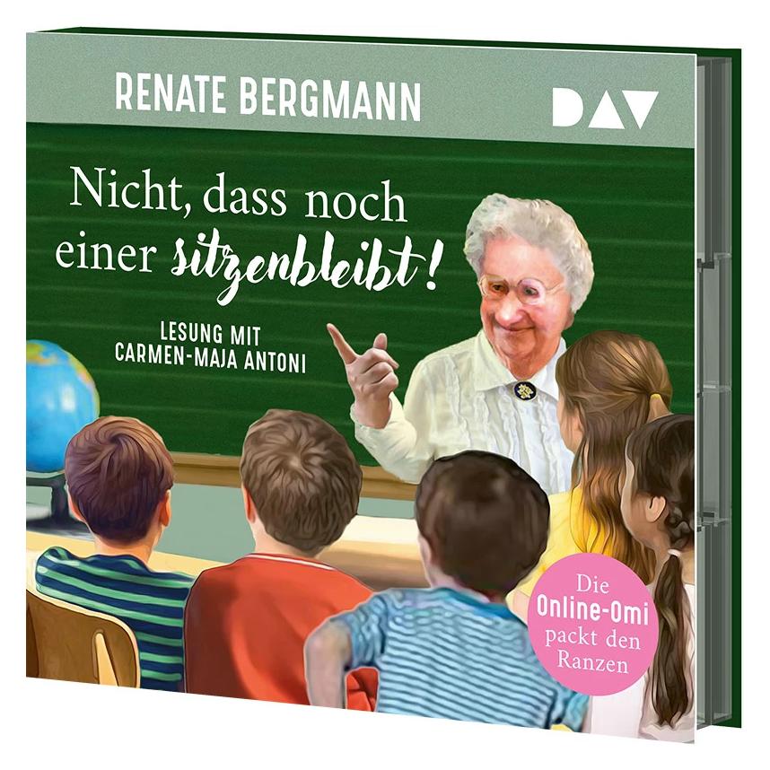 Audio Verlag Nicht, dass noch einer sitzenbleibt! Die Online-Omi packt den Ranzen (Renate Bergmann, Deutsch) (37684840)
