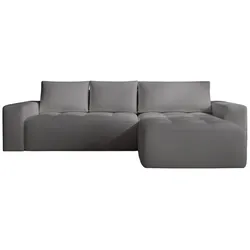 ECKSOFA Portland Dunkelgrau Rechts