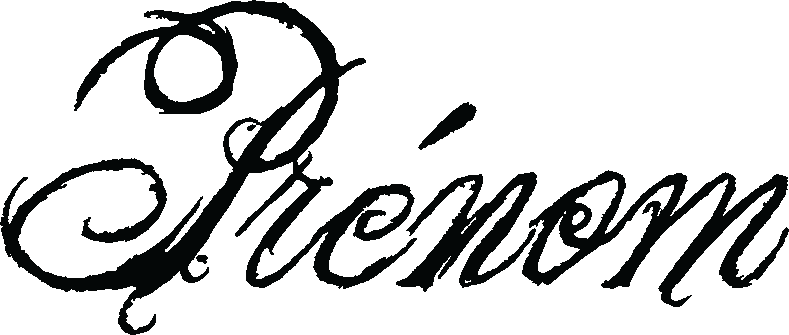 Ambiance-sticker Sticker Prénom Personnalisable Calligraphie déco