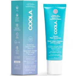 50ml Coola Classic SPF 50 Face Lotion White Tea