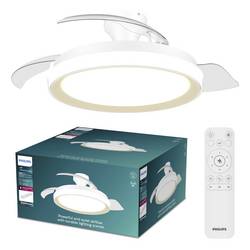 Philips LED Bliss Deckenventilator 28 W mit Fernbedienung, Dimmbar 8721103096067