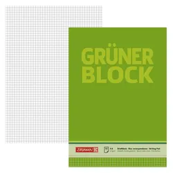 BRUNNEN Briefblock DIN A4 kariert