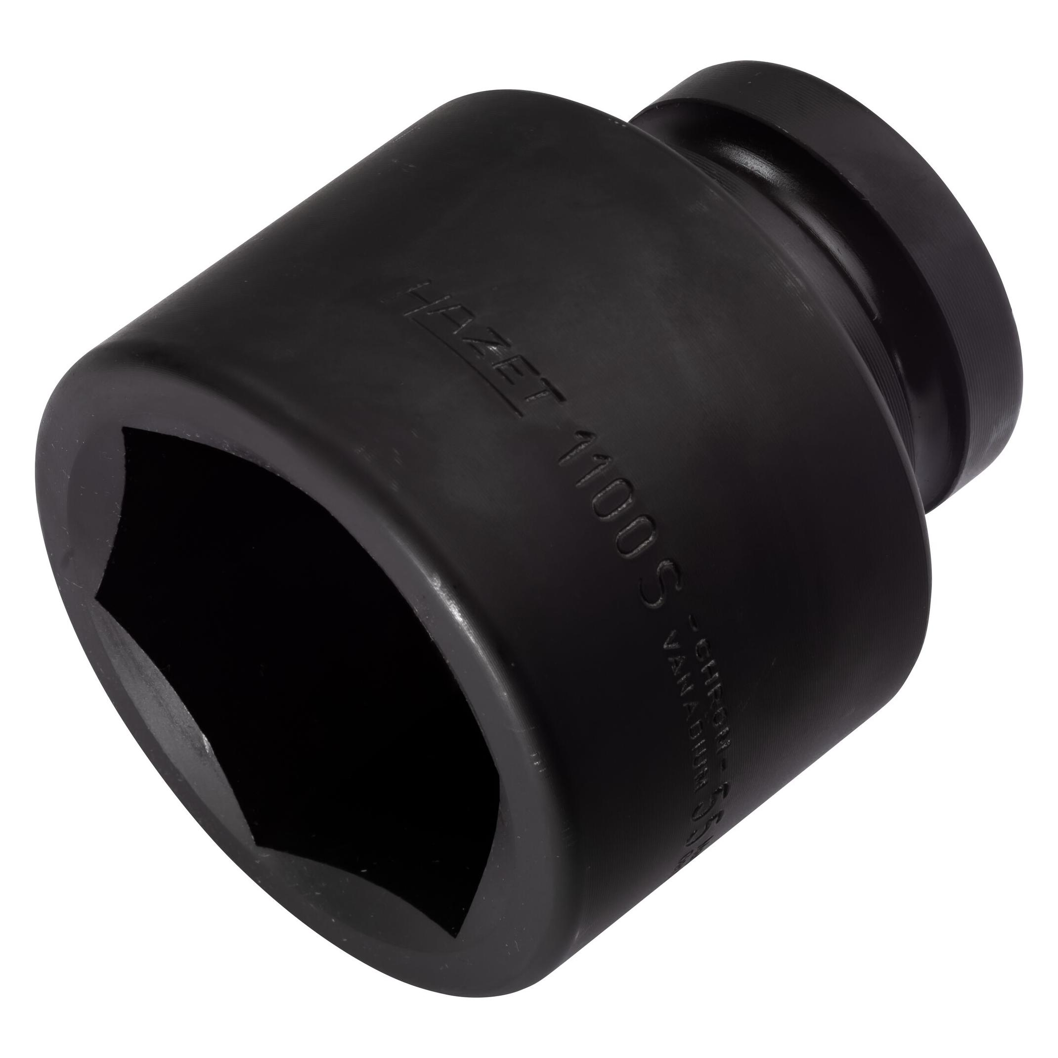 Hazet Schlag-, Maschinenschrauber Steckschlüsseleinsatz Sechskant 1100S-55 Vierkant25 mm (1 Zol... (55 mm) (1100S-55)