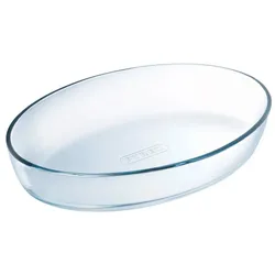 Pyrex Iconic's Oval Backofen Oval Backofen Bor 40x28x7cm Transparent
