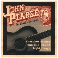 John Pearse 510 L Light Bronze und Silk | 011-049 - Saiten Westerngitarre