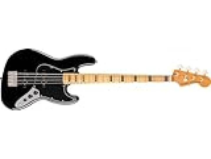 Squier by Fender Classic Vibe 70s Jazz Bass Guitar, Noir