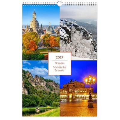 Kalender Dresden und Sächsische Schweiz 2027