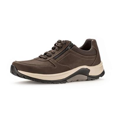 Sneaker GABOR "Sneaker low", Herren, Gr. 42,5, braun, Schuhe Sneaker