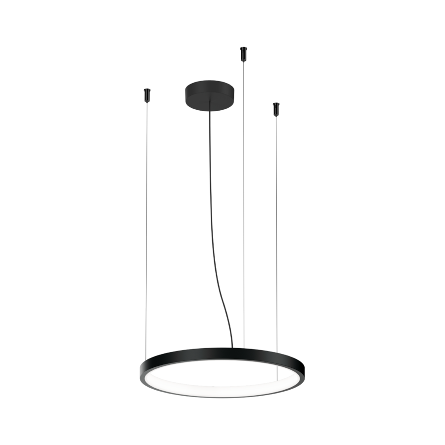 Wever & Ducré LED-Pendelleuchte KUJO CEILING SUSPENDED 1.0 - 2700K B schwarz 271182B3 5404037360215