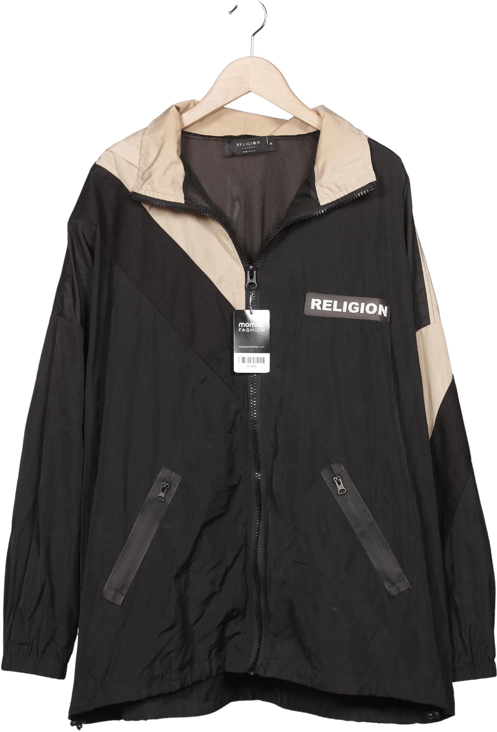Religion Herren Jacke, Mehrfarbig, Gr. M, Synthetik - Second Hand