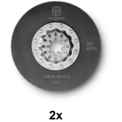 Fein Multimaster Multitalent 2er Pack Voll HSS Sägeblatt Ø 85mm SL