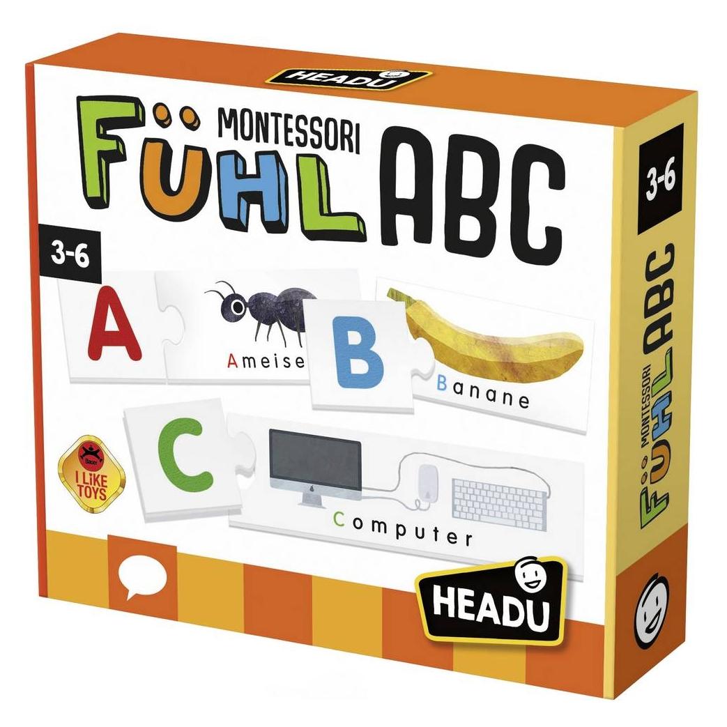 Headup Games Headu - Fühl-ABC Montessori (Deutsch, 3 - 6 Jahre) (DE23257)