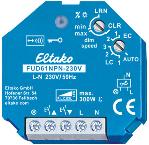 Eltako Module radio variateur universel FUD61NPN-230V (30100835)