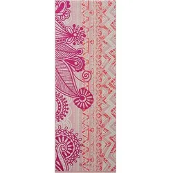 GAIAM Matte BOHEMIAN ROSE YOGAMATTE 4MM CLASSIC PRINTED, Größe ONE SIZE in Pink Pink