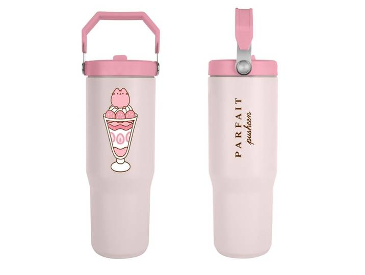 Tumbler Travel Mug XL avec poignée Pusheen [Contenance 900ml]