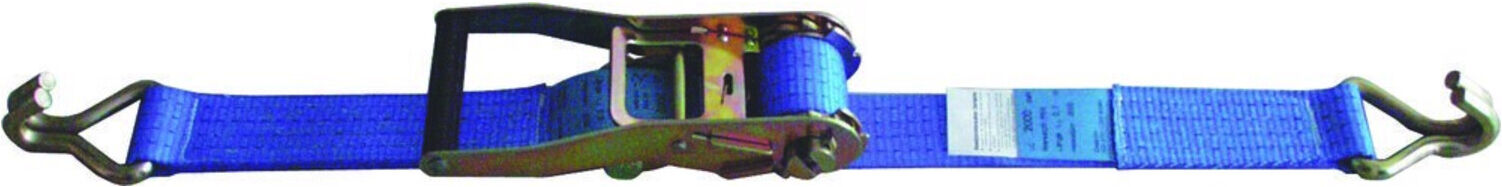 Ratschen-Zurrgurt 2-tlg B 50 mm, L 6 m Zugkraft 2500/5000daN ; Hangzhou (RZ-50-6-2-2500-RP)