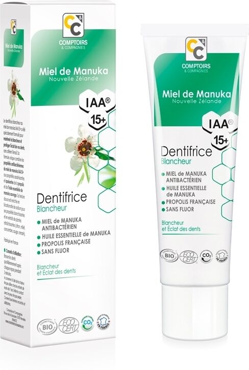 Comptoirs & Compagnies Whiteness Toothpaste with Manuka Honey 75 ml