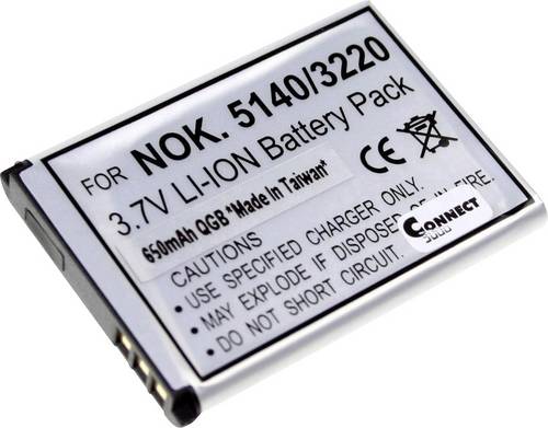 Connect 3000 BL-5B Kamera-Akku ersetzt Original-Akku (Kamera) BL-5B 3.7V 650 mAh