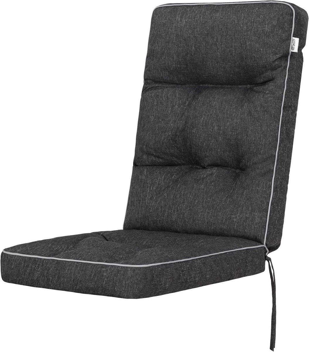 Comfortabel Stoelkussen met Hoge Rugleuning en Antislip voor Fauteuils en Ligstoelen