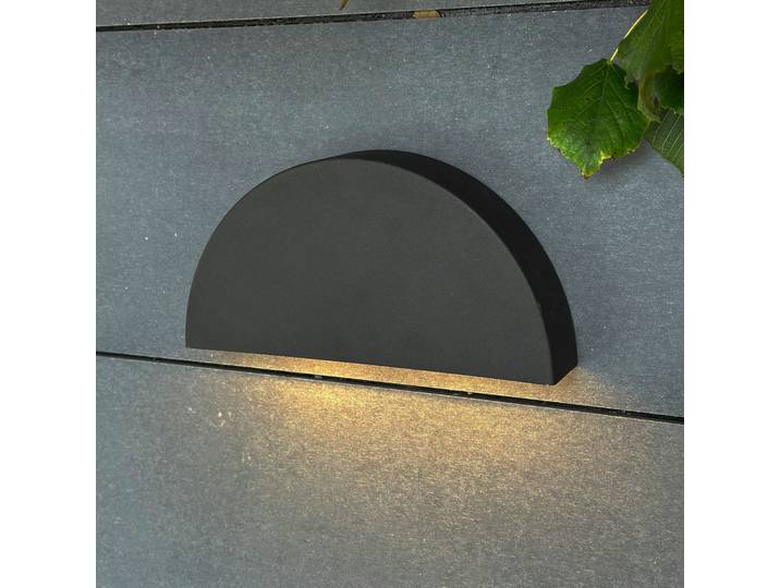 Applique d'extérieur Scott Black - Dyberg Larsen - Design - Métal - À ampoule unique