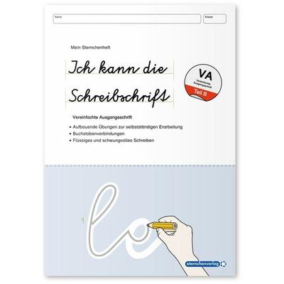 Ich kann die Schreibschrift - Vereinfachte Ausgangsschrift - Übungsheft zu den Buchstabenverbindungen, Taschenbuch von Sternchenverlag GmbH,Katrin