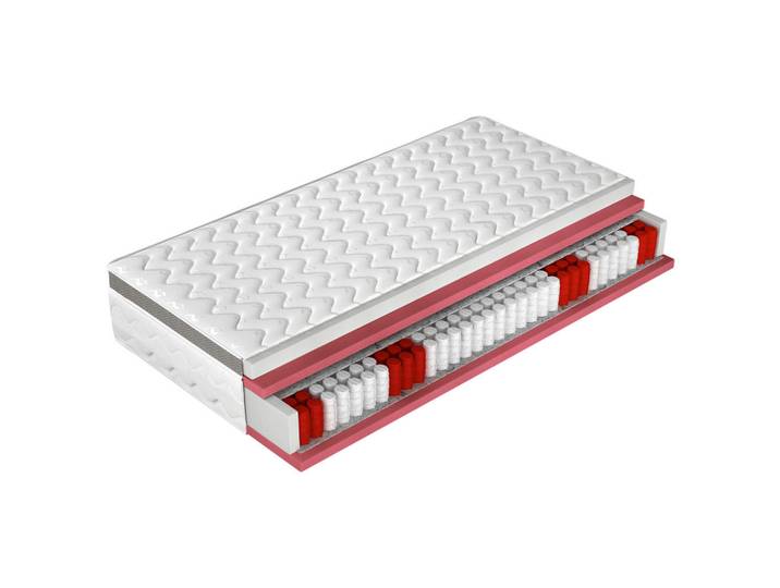 Taschenfederkernmatratze, H3, 140x200 cm, optimale Belüftung, Sitzkantenverstärkung, mit Gummiband, alternative Größen erhältlich, orthopädische Matratze, Schlafzimmer, Matratzen Shop, Matratzen, Taschenfederkernmatratzen