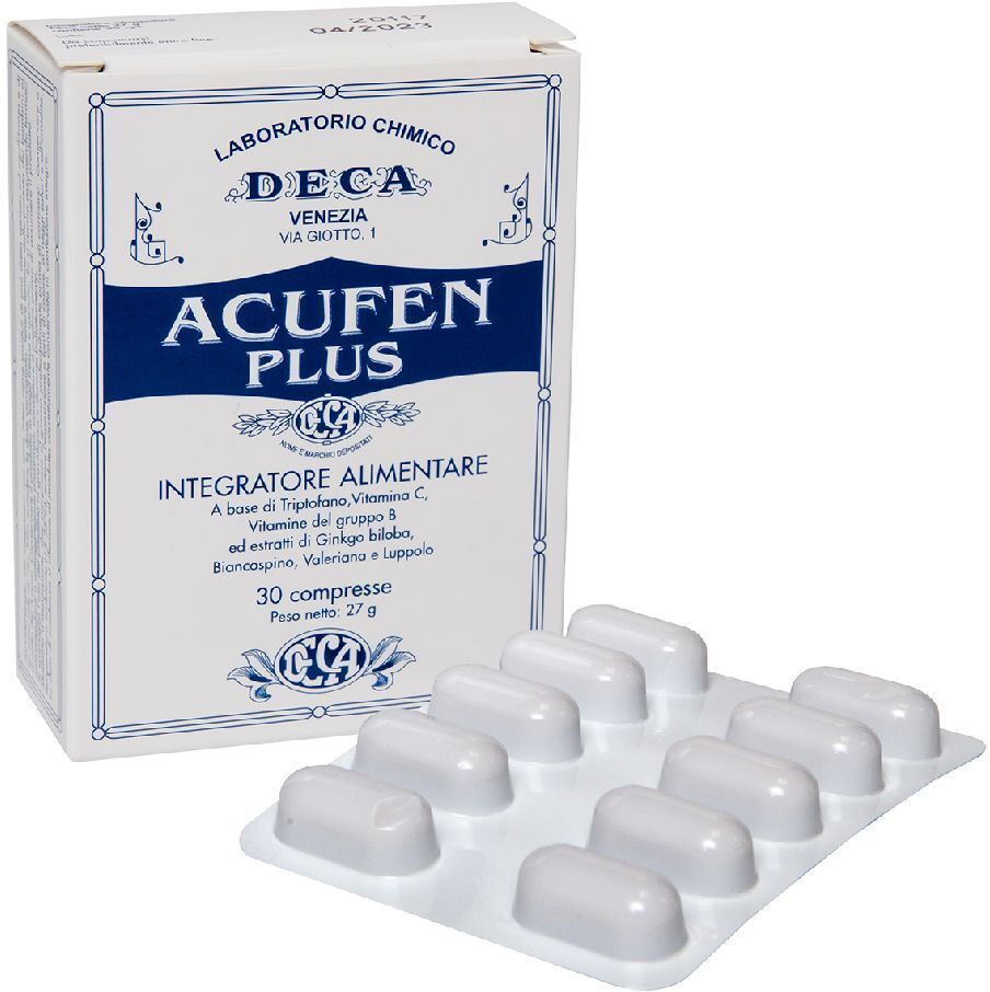 DECA LABORATORIO CHIMICO Srl Deca, Acufen Plus, 30 Compresse