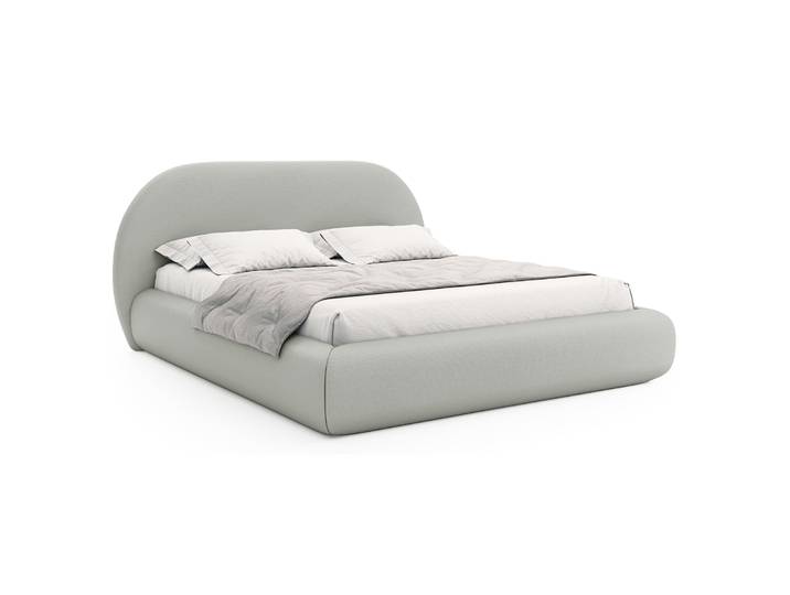 Polsterbett 180x200 cm Buvio mit Stauraum, Metallrahmen,