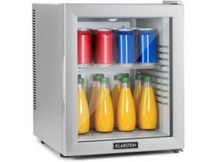 Brooklyn 48cm 30L Frigo à Boisson avec Porte Vitrée Argent