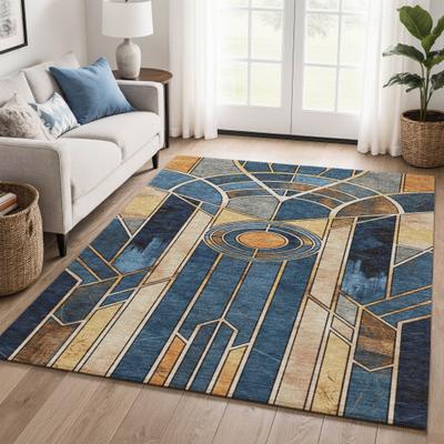 Addison Rugs Premium Washable Super Soft Mosaic Fulda Mayfield Rug