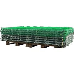Kerbl, Spanngurt + Ladungssicherung, Abdecknetz SafeNet (Grösse 4x2,5 m, Maschenweite 30x30 mm, für PKW-Anhänger, aus geflochtetem P