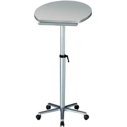 MAUL Ergonomisches Stehpult Platte melaminharzbeschichtet grau
